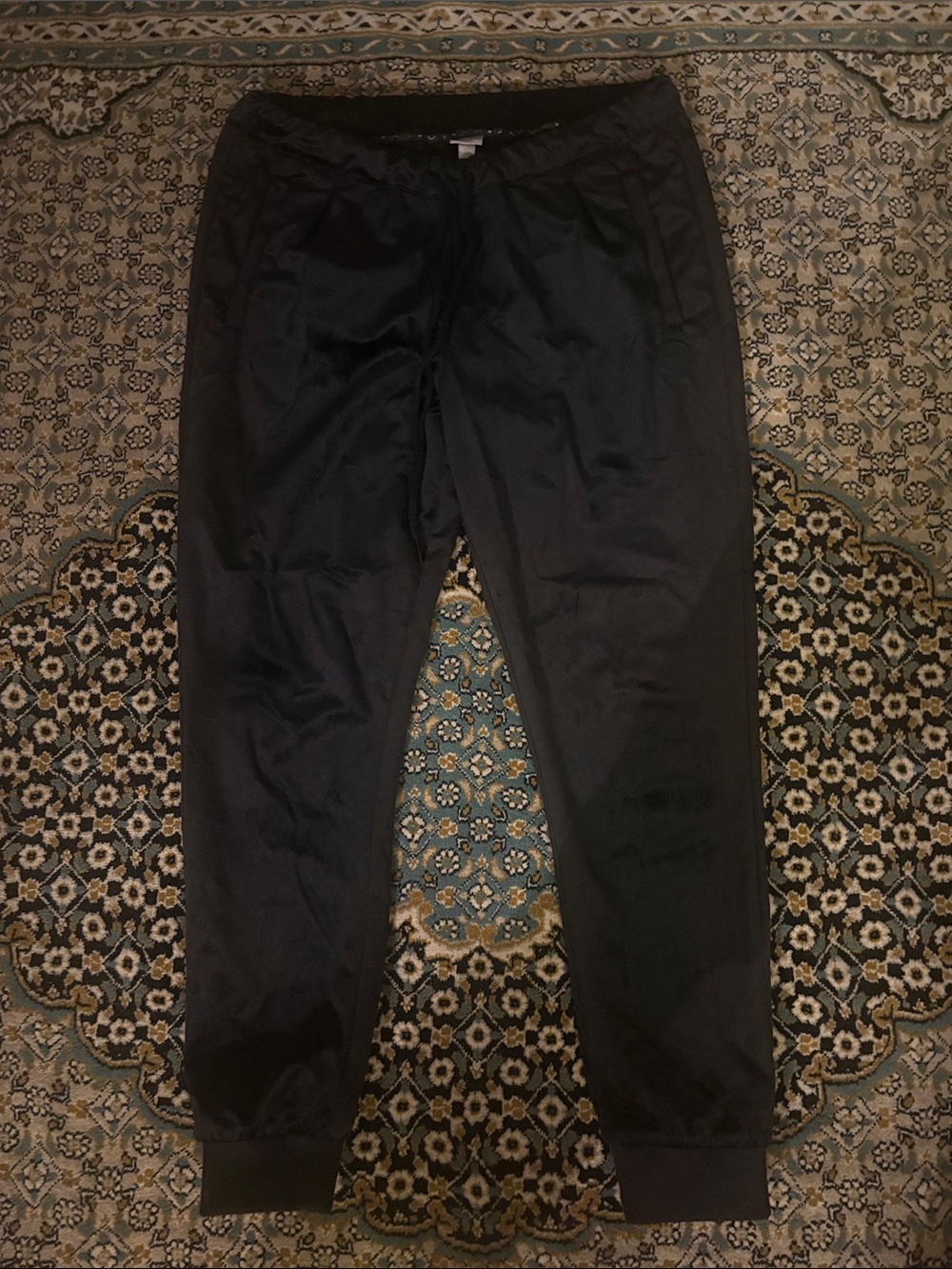 Bench Black velour Jogger Pants